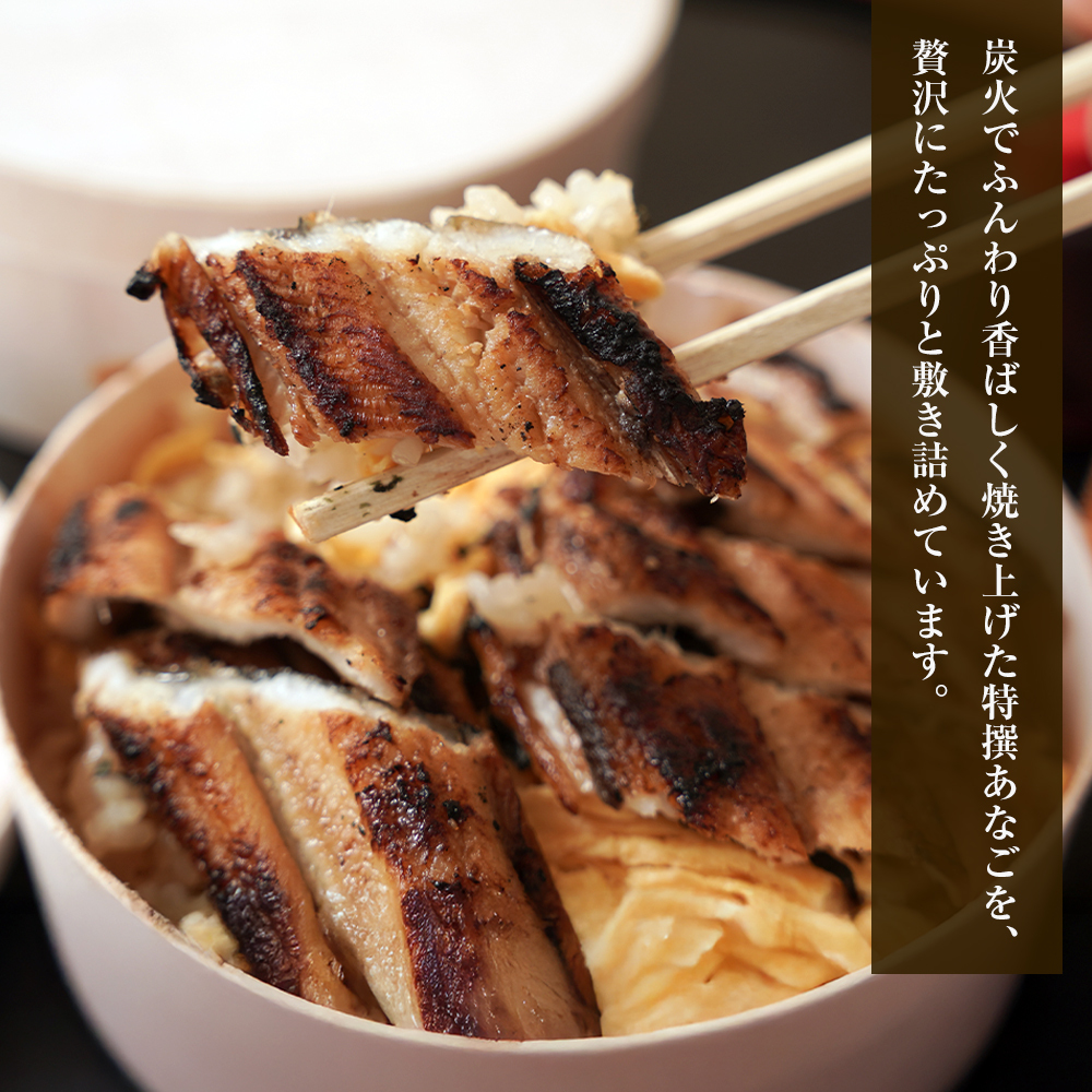 特撰あなご丼 わっぱ入り ２食セット 冷凍　あなごめし 淡路島_イメージ4
