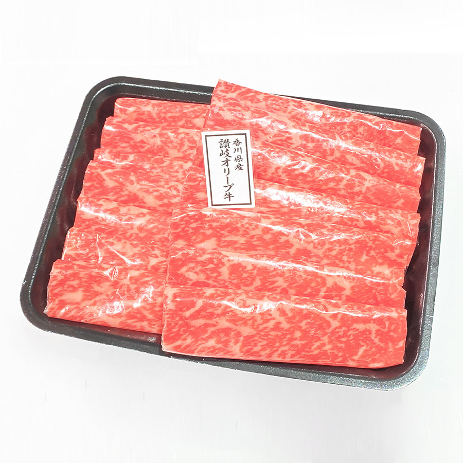 讃岐オリーブ牛ももすき焼き用（もも肉500g）