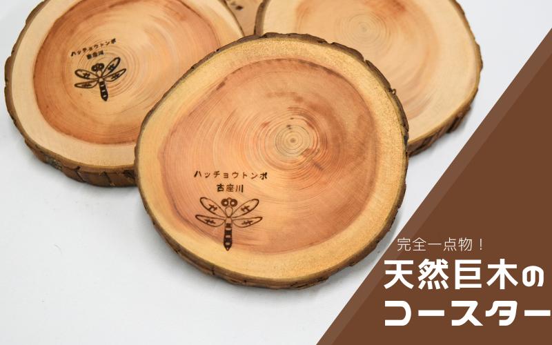 
            天然巨木の枝から作った一点物 コースター 【nnks001】
          