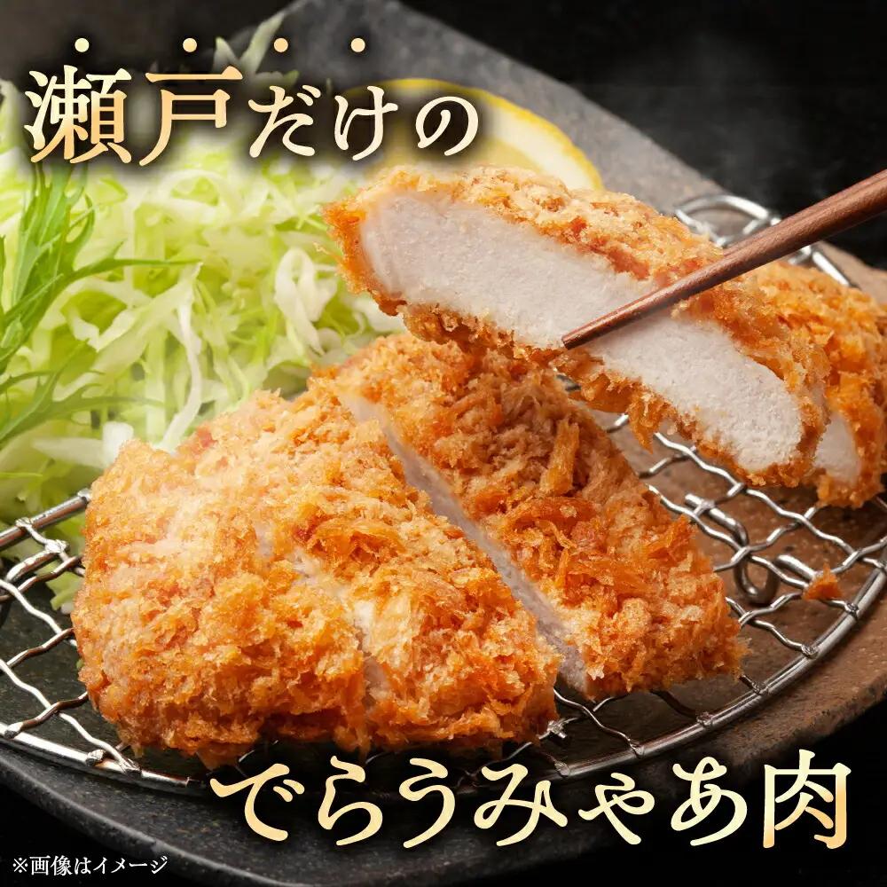 瀬戸豚 とんかつ ステーキ用 約1kg（4枚入り×2パック） / 豚肉 ステーキ [BBBQ150]