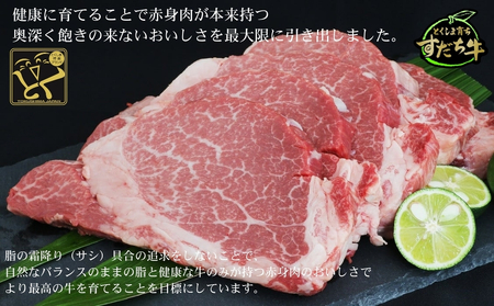 定期便 3回お届け すだち牛黒毛和牛（ステーキ用）250g　鳴門　すだち牛　黒毛和牛　ブランド牛　高級　敬老の日　お歳暮　定期便　ステーキ