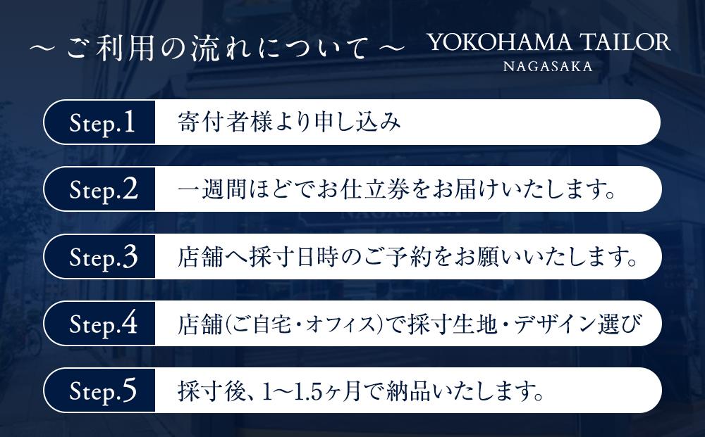 【出張採寸可】ロロ ピアーナ / Loro Pianaの素材を使ったオーダースーツのお仕立券