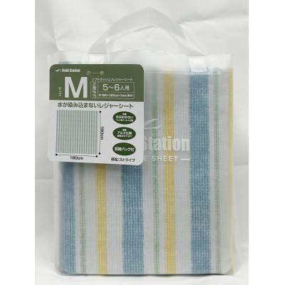 ふるさと納税 河内長野市 ソフトクッションレジャーシートM　ストライプ