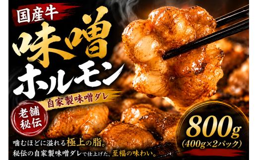 国産牛 自家製味噌ホルモン 400g×2個 総菜 ごはん おかず つまみ
