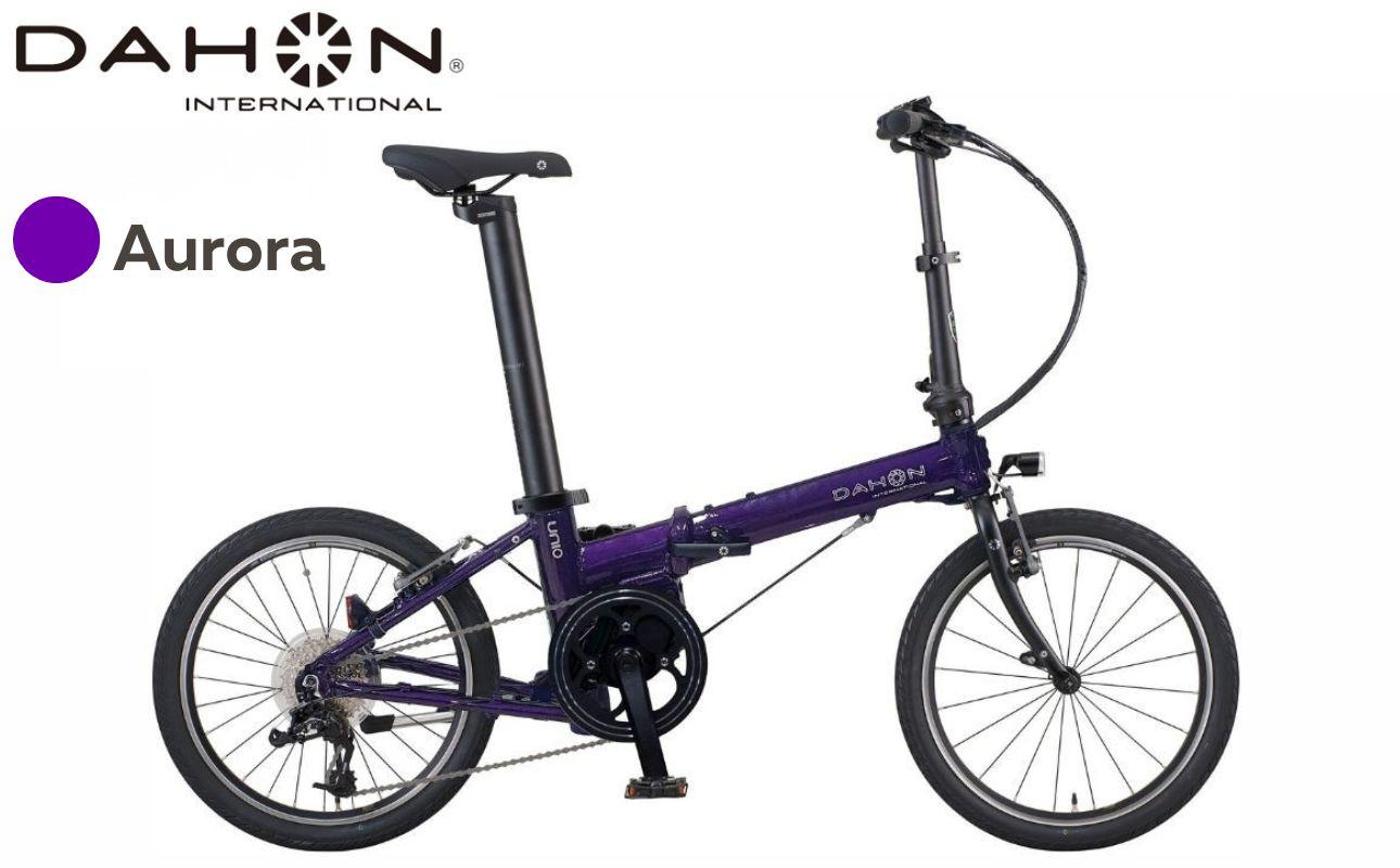 DAHON UNIO 電動アシスト折りたたみ自転車 Aurora 送料無料 全国配送離島含│e-bike 自転車 完成品 組み立て不要 通勤 通学 サイクリング 新生活 アウトドア 武田産業 三重県 四日市市 ふるさと納税