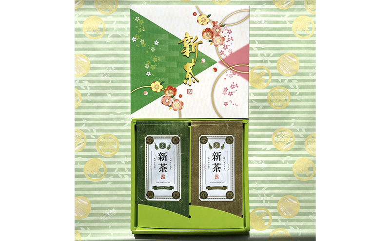 【採れたて2025年新茶！】初摘　深蒸し新茶100g×2本セット【2025年5月上旬以降より順次発送】 お茶 緑茶 