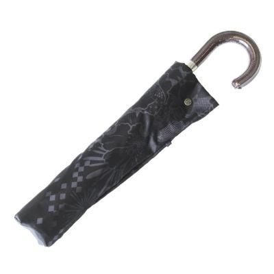 ふるさと納税 富士河口湖町 槙田商店【紳士晴雨兼用】折りたたみ傘 monotone 花