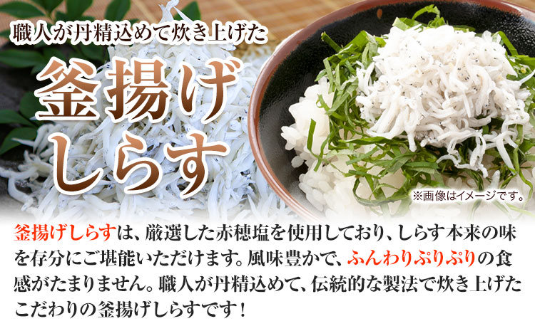 冷凍 釜揚げ しらす 300g 大五海産《60日以内に出荷予定(土日祝除く)》  和歌山県 日高町 釜揚げ しらす かまあげしらす かまあげ シラス 釜揚げシラス 海産物 海鮮 海鮮丼 丼 シラス丼 