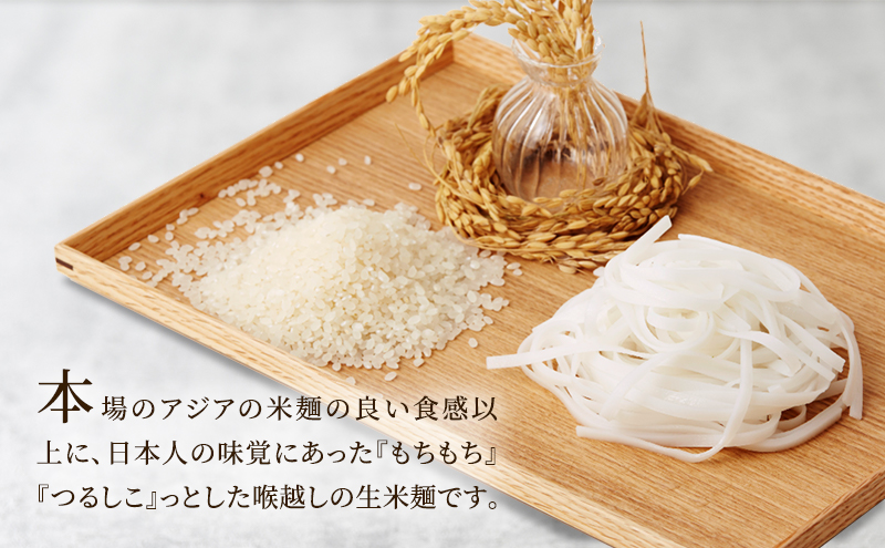 国産米麺10食入り（新潟県上越市産　亜細亜のかおり）米粉