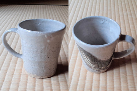 唐津焼 絵唐津鯨紋マグカップ コーヒーカップ コップ くじら クジラ 可愛い おしゃれ ギフト「2023年 令和5年」