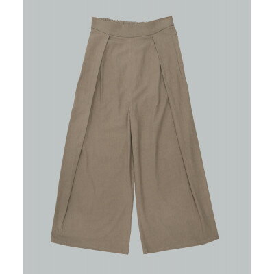 【ふるさと納税】羽織風パジャマ　ボトム　ログウッドブラウン【1695001】