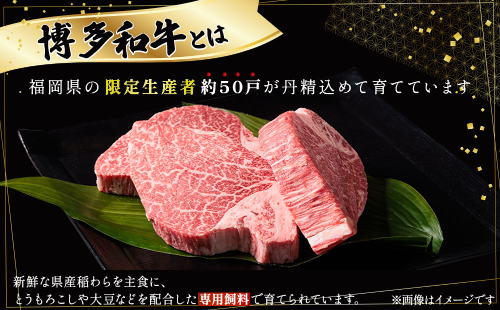 博多和牛シャトーブリアン250g×1枚+ヒレステーキ150g×2枚 | 博多和牛 シャトーブリアン ステーキ 焼肉用 牛肉 国産牛 和牛 焼肉 ギフト お取り寄せ セット 冷凍 グルメ 高級 人気 九