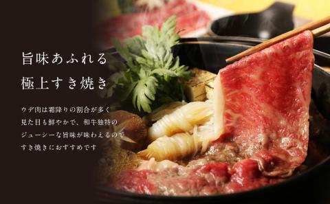 佐賀牛赤身スライス（600ｇ×2パック　計1.2kg）（9月配送） 9月配送 1.2kg