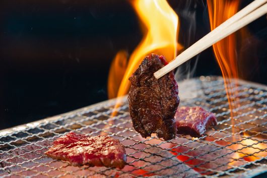 あか牛　赤身焼肉用 500ｇ（250ｇ×2）