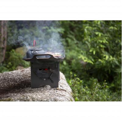 ふるさと納税 中津川市 厚板鉄I型　1枚　黒皮鉄板厚さ6mm　重さ約2.6kg　カセットコンロにぴったり |  | 01