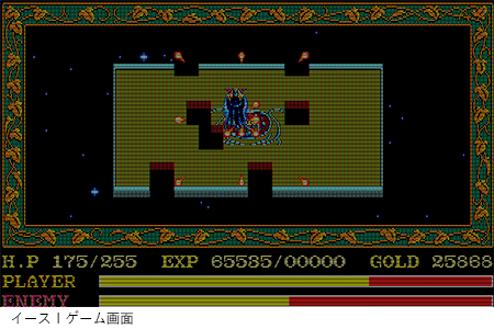 X68000用５インチFD版 イースⅠ＆Ⅱ ~Lost ancient kingdom~