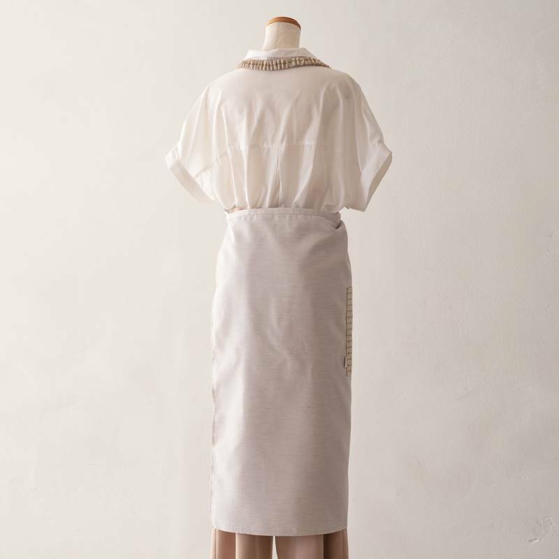 エプロン eterble life Calm Apron／エターブルライフ カルム サンド wsg0079_イメージ3