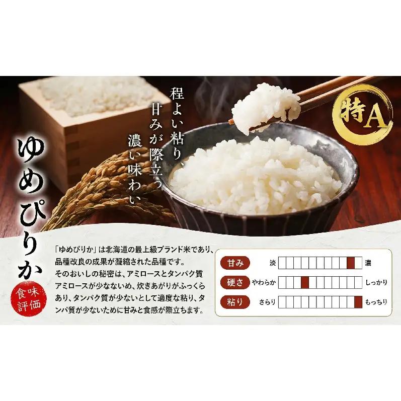 【 定期便 隔月 3ヵ月】ゆめぴりか 10kg 令和8年産 [ 3ヵ月に1回お届け ] 北海道 芦別 芦別RICE 農家直送 精米 白米 お米 最高級 特Aランク 特A 芦別応援米