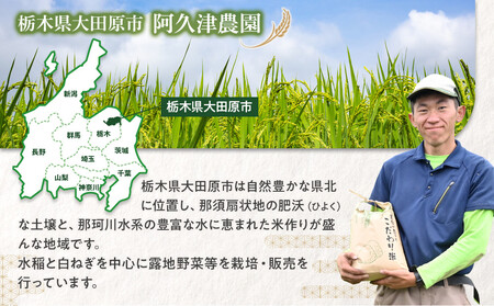 【令和7年産 新米 先行予約受付】栃木県 大田原市産 コシヒカリ 白米 10kg ｜コメ お米 銘柄米 農家直送 産地直送 産直 数量限定
