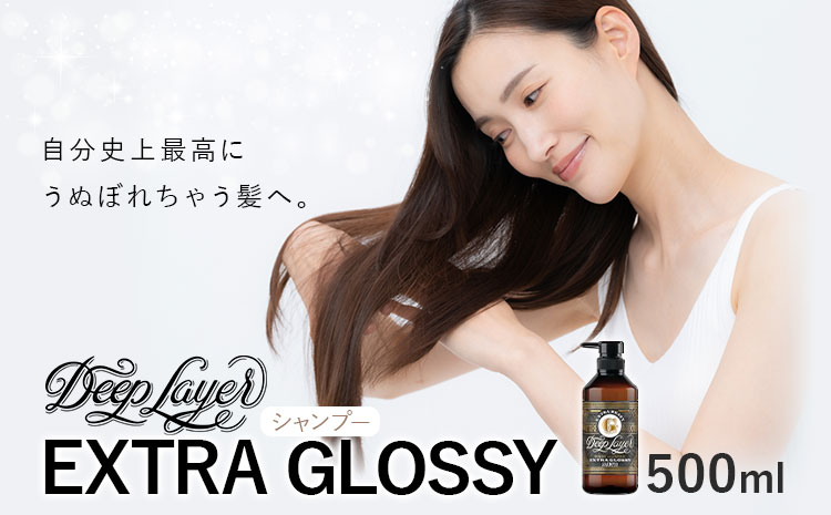 シャンプー ディープレイヤー EXTRA GROSSY 500ml《30日以内に出荷予定(土日祝除く)》茨城県 結城市 化粧品 ヘアケア シャンプー 日用品 美容 ヘア　雑貨【配送不可地域あり】---yuki_s_6_500ml---