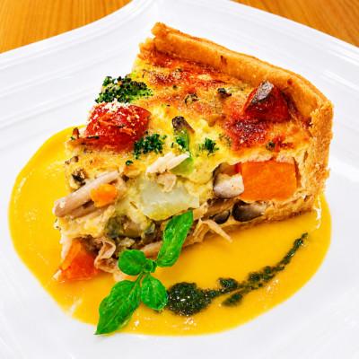 ふるさと納税 稲美町 スープ屋のお野菜たっぷりキッシュ　2種セット(各3カット)【冷凍】