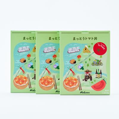 ふるさと納税 白山市 まっとうトマト丼　3個入り |  | 03