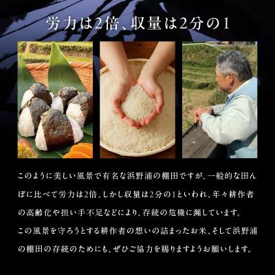 ふるさと納税 玄海町 【先行予約】「数量限定」浜野浦の棚田米 10kg【B106】 |  | 01
