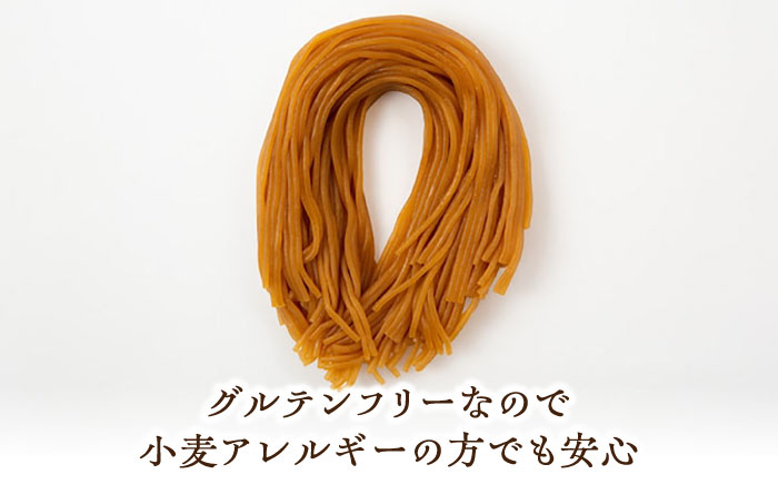 グルテンフリーの玄米麺と日本海のあごだし麺つゆセット（6食） 島根県雲南市/合同会社　宮内舎 [AIBM002]