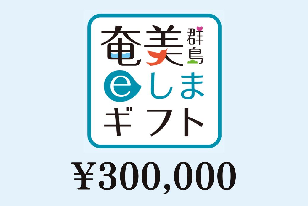 【JALの旅先納税】 電子商品券 奄美群島eしまギフト300,000円分