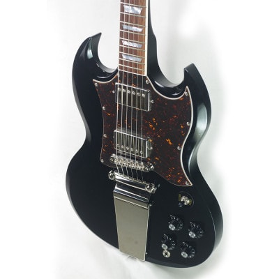 【エレキギター】Sago Toddy SG　Black【戸高賢史氏同仕様】