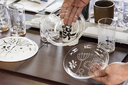 サンドブラストセット体験(ペアチケット)