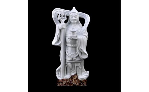 【伊万里焼】毘沙門天 インテリア 置物 025-H766