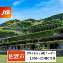 【ふるさと納税】【佐渡市】JTBふるさと旅行クーポン（Eメール発行）（3,000円分～30,000円分）