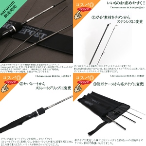 ガイドポスト　ＬＨＲ－５６　ルアーフィッシング用ロット_OS226-0045