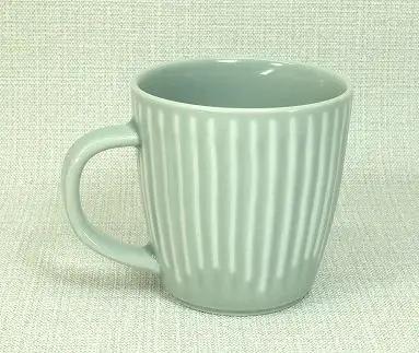 【波佐見焼】３２５mlのマグカップ３個組  花ふわりグレー 【西海陶器】 ３ 11321｜波佐見焼 陶器