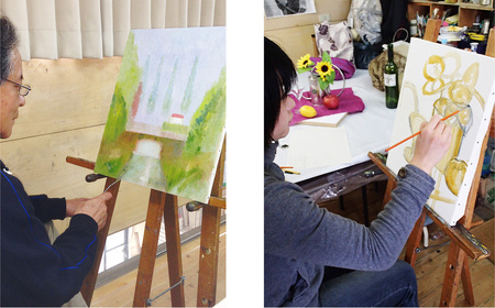 【油絵の魅力を知る☆】油絵　体験教室
