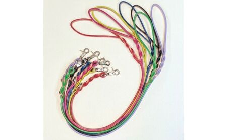 高級極厚ベンズの本革リード（超小型～中型犬まで使えます） グリーン