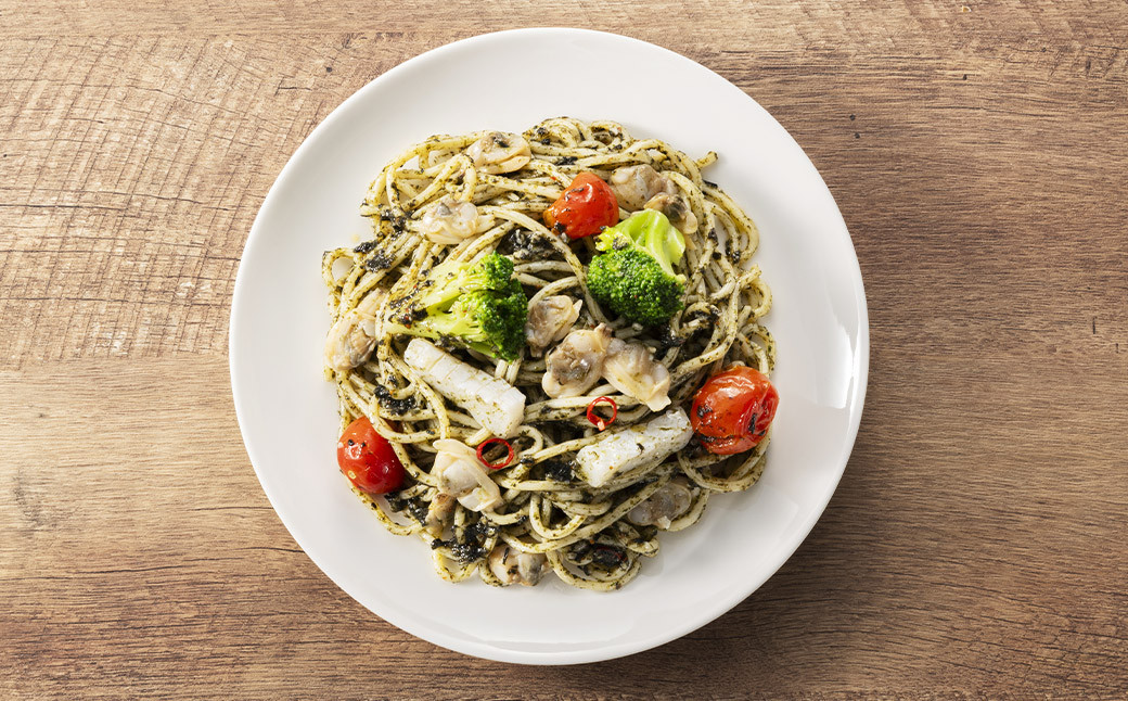海鮮と有明海苔のペペロンチーノ【280g×3食入】