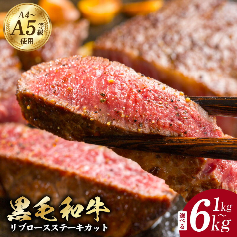 【ふるさと納税】A5/A4等級 黒毛和牛 リブロースステーキ カット 極味付け肉 国産 1パック 250g 選べる 1kg 4P / 2kg 8P / 4kg 16P / 6kg 24P 牛肉 リブロース ステーキ ステーキ肉 お肉 冷凍 お取り寄せ お取り寄せグルメ すぐ届く 大阪府 泉佐野市 送料無料