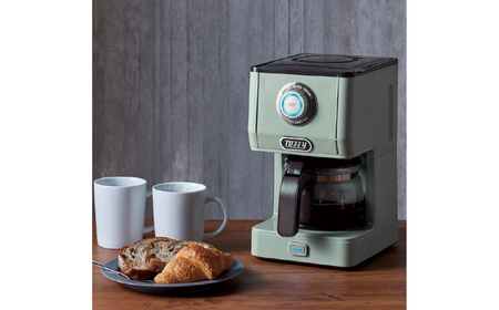 Toffy アロマドリップコーヒーメーカーK-CM5　カラー：グレージュ 【kt072-011-2】