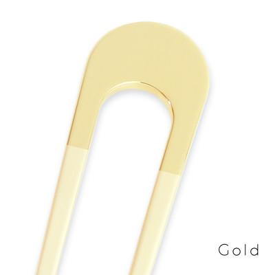 ふるさと納税 静岡市 【女性のアイデア×職人技】ステンレス製かんざし【canon/Gold】