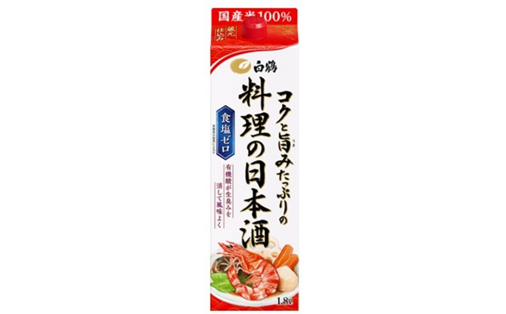 
                  白鶴 コクと旨みたっぷりの料理の日本酒 1.8L×1本
                