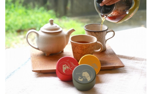 【箱入り】信楽のお茶 3種セット（煎茶、ほうじ茶、和紅茶）