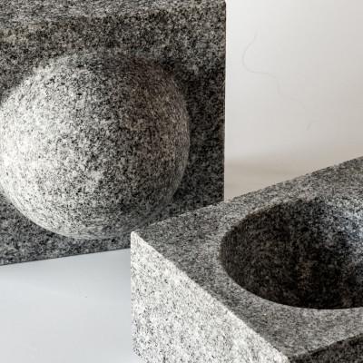 ふるさと納税 香川県 TY BOOKSTAND / komame|山本忠司氏デザインの庵治石ブックエンド |  | 02