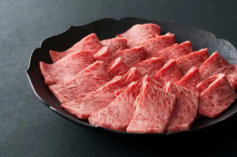 近江牛 焼肉 霜降り × 赤身 ミックス 550g 寛閑観 【FR07W】【 近江牛 】 牛肉