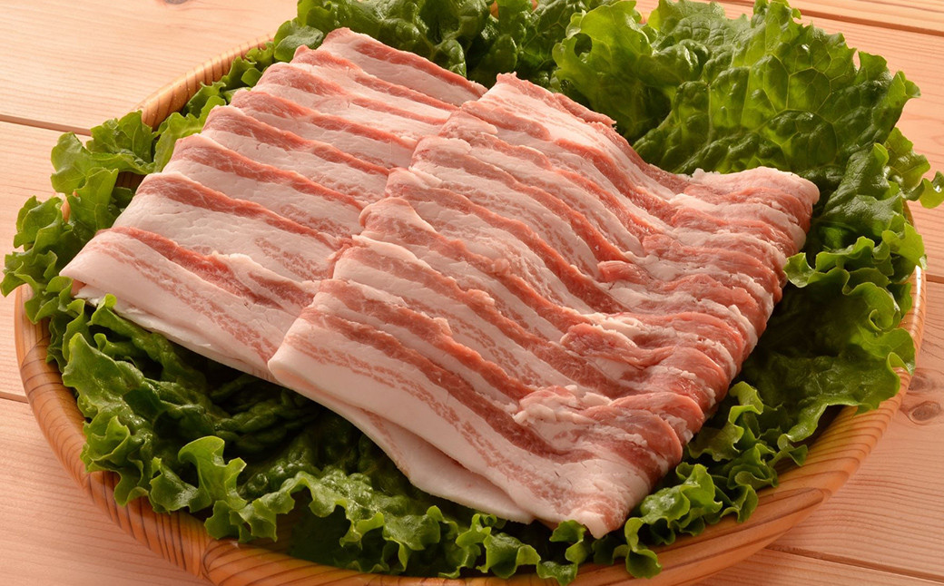 
            田んぼ豚 バラ スライス 1kg (500g×2P)  豚肉 肉 お肉 冷凍 小分け にく 登米市産 炒め物 豚汁 野菜の肉巻き 【株式会社いなほ】tm267
          
