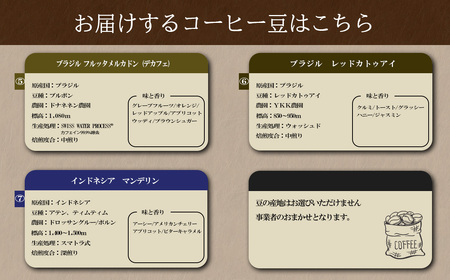 庭Cafe おすすめコーヒー豆　100g×3種【コーヒー 自家焙煎 焙煎 コーヒー豆 おすすめ ギフト 珈琲】