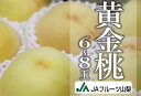 【ふるさと納税】 桃 黄金桃 約2kg 6～8玉 大玉 甲州市産 2025年発送 期間限定 数量限定 トロピカル 芳醇 ジューシー フルーツ 果物 山梨県産 ギフト 贈答 家庭用 盛り合わせ 人気 新鮮 JA 9月 発送 【B-103】