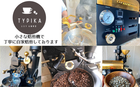 コーヒー 定期便 12回 計約3.4㎏ 粉  自家焙煎 定期便12ヶ月 千葉県 銚子市 ティピカ