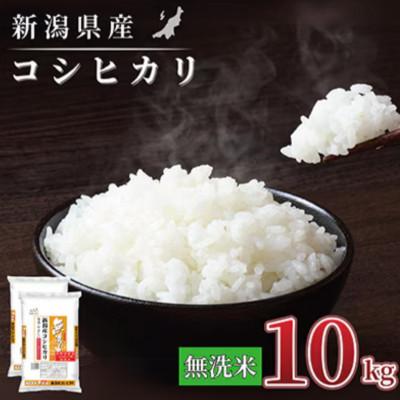 ふるさと納税 見附市 【毎月定期便】【3か月定期便】新潟県産 コシヒカリ 10kg (無洗米)全3回